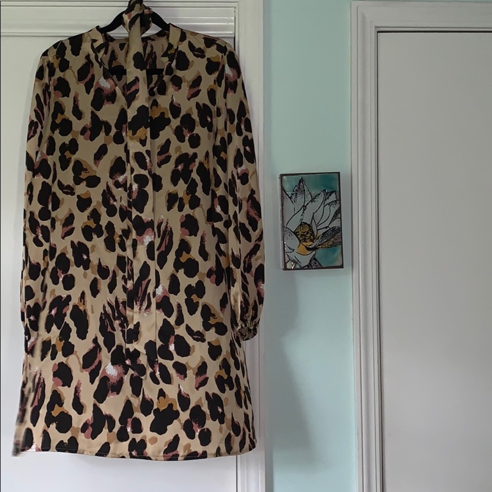 #NWT #AnimalPrint Shirt Dress